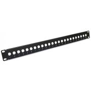 Патч-панель наборная Hyperline PPBL-BNC-19-24BNC 19
