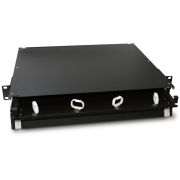 Патч-панель Hyperline FO-19BX-1U-D1-3xSLT-W120H32-EMP