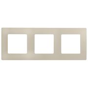 Рамка Legrand Etika 672513 накладная 3x ABS пластик слоновая кость