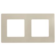 Рамка Legrand Etika 672512 накладная 2x ABS пластик слоновая кость