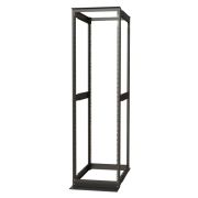 Стойка двухрамная Hyperline ORK2A-4268-RAL9005 42U 550ммX850мм 1000кг черный