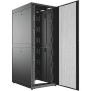 Шкаф серверный C3 Solutions (C3.RF4802) напольный 48U 600x1200мм пер.дв.перфор. 2 бок.пан. задн.дв.перфор. направл.под закл.гайки 1500кг черный 150кг 2249мм сталь