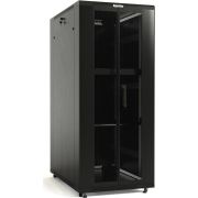 Шкаф коммутационный Hyperline (TTB-2268-DD-RAL9004) напольный 22U 600x800мм пер.дв.перфор. задн.дв.перфор. 800кг черный 710мм 70.1кг 1166мм IP20 сталь