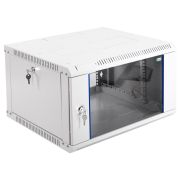 Шкаф коммутационный ЦМО ШРН-Эконом (ШРН-Э-6.500-9005) настенный 6U 600x520мм пер.дв.стекл 75кг черный 470мм 14.94кг 180град. 342мм