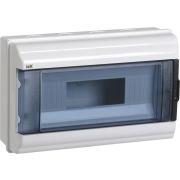 Щит распределительный IEK MKP72-N3-12-55 КМПн-12 IP55 для установки модульных устройств навесной 306мм 108мм 198мм 660B 12мод. пластик IP55 белый (упак.:1шт)