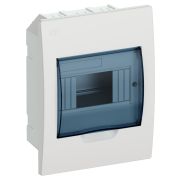Щит распределительный IEK MKP12-V-06-40-20 ЩРВ-П-6 для установки модульных устройств встраиваемый 172мм 87мм 222мм 660B 6мод. пластик IP41 белый (упак.:1шт)