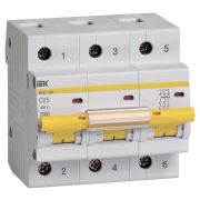 Выключатель автоматический IEK MVA40-3-025-C