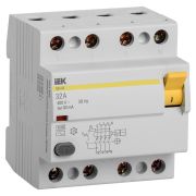 Выключатель дифф.тока УЗО IEK MDV10-4-032-030 ВД1-63