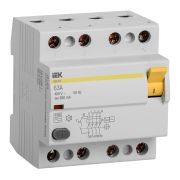 Выключатель дифф.тока УЗО IEK MDV10-4-063-300 ВД1-63