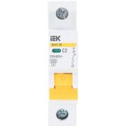 Выключатель автоматический IEK MVA20-1-002-C 2.0A 4.5kA 1П 230В 1мод