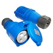 Розетка Lanmaster LAN-IEC-309-32A1P/F