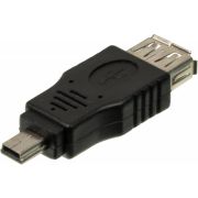 Переходник Ningbo mini USB B (m) USB A(f)