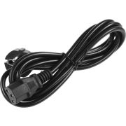 Кабель IEC C13 Евровилка 1.8м черный