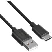 Кабель Buro BU-USB-AC-1M USB A (m)-USB Type-C (m) 1м черный
