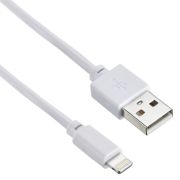 Кабель Digma LIGHT-0.15M-WH USB (m)-Lightning (m) 0.15м белый