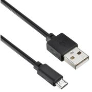 Кабель Digma MICROUSB-2M-BLK USB (m)-micro USB (m) 2м черный