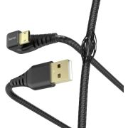 Кабель Hama 00187220 USB (m)-micro USB (m) 1.5м черный
