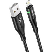 Кабель Hoco U93 Shadow iP U93 SHADOW IP USB (m)-Lightning (m) 1.2м черный коробка