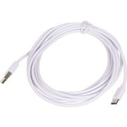 Кабель USB (m)-USB Type-C (m) 3м белый