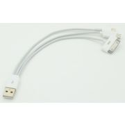 Кабель USB (m)-micro USB (m) 0.2м белый