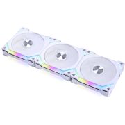 Вентилятор для корпуса Lian-Li Uni Fan SL120 V2 ARGB 120х120x28 белый 7-pin 29.2дБ (упак.:3шт) (G99.12SLV23W.00) Ret