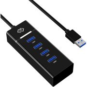 Разветвитель USB-C Digma DHUB-4USB-C-3.0
