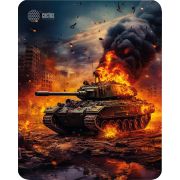 Коврик для мыши Cactus Burning tank
