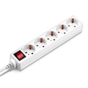 Сетевой удлинитель Buro BU-PS5.1/W
