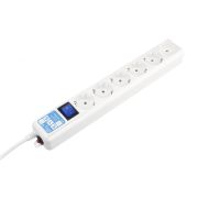 Сетевой фильтр Powercube SPL(5+1)-16B-P-3M-WHITE