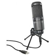Микрофон проводной Audio-Technica AT2020USB+