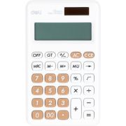 Калькулятор карманный Deli EM120WHITE