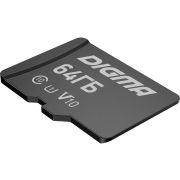 Флеш карта microSDXC 64GB Digma CARD10