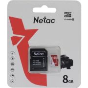 Флеш карта microSDHC 8GB Netac NT02P500ECO-008G-R