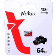 Флеш карта microSDXC 64GB Netac NT02P500ECO-064G-S