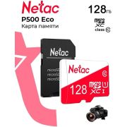 Флеш карта microSDXC 128GB Netac NT02P500ECO-128G-R