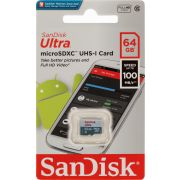 Флеш карта microSDXC 64GB Sandisk SDSQUNR-064G-GN3MN