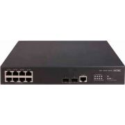 Коммутатор H3C LS-5130S-10P-HPWR-EI-GL (L2) 8x1Гбит/с 2SFP 8PoE+ 125W управляемый