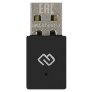 Сетевой адаптер Wi-Fi + Bluetooth Digma DWA-BT4-N150