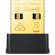 Сетевой адаптер Wi-Fi + Bluetooth TP-Link Archer T2UB Nano
