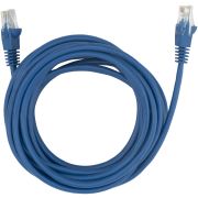Патч-корд Buro UTP 4 пары cat.5E CCA molded 5м синий RJ-45 (m)-RJ-45 (m)