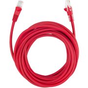 Патч-корд Buro UTP 4 пары cat.5E CCA molded 5м красный RJ-45 (m)-RJ-45 (m)