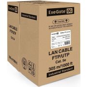 Кабель Exegate FUTP4-C5e-CU-S24-IN-LSZH-OR-305-FLUKE FTP