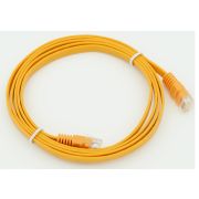 Патч-корд cat.5E stranded molded 1.5м желтый RJ-45 (m)-RJ-45 (m)