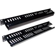 Кабельный органайзер горизонтальный Lanmaster TWT-ORG/CV24-1U односторонний пальцы 1U шир.:19