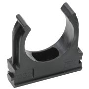 Держатель IEK CTA10D-CF32-K02-050 с защелкой 32мм полистирол черный