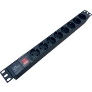 Блок распределения питания NTSS NTSS-PDU-DA1015 гор.размещ. 8xSchuko базовые 10A C14