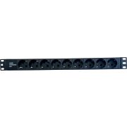 Блок распределения питания NTSS NTSS-PDU-DA2037 гор.размещ. 9xSchuko базовые 16A клеммная колодка