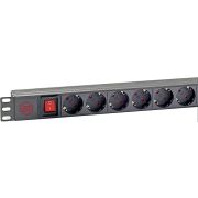 Блок распределения питания Sysmatrix PD 0802.000 гор.размещ. 8xSchuko базовые 16A C14