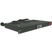 Модуль вентиляторный NTSS (NTSS-FAN3/19T-BL) 3 вент. с термостатом с контроллером черный