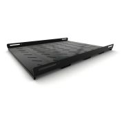 Полка стационарная Hyperline TSH3H-650-RAL9004 1U нагр.:100кг. 19